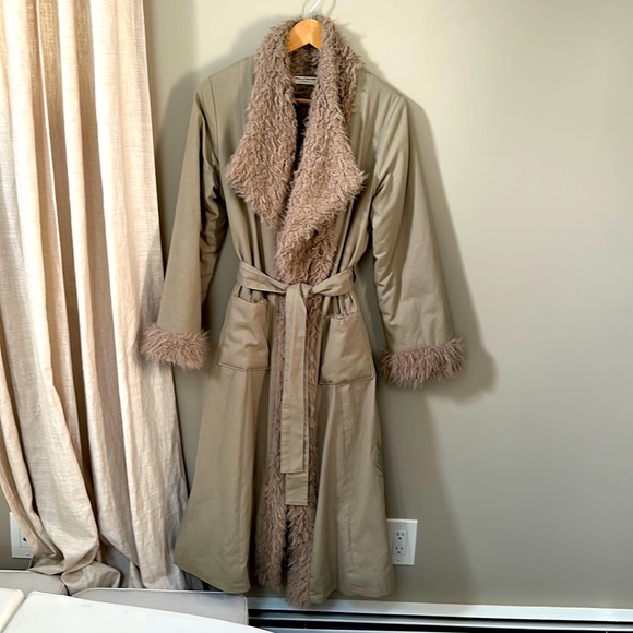 Spell Jackets & Coats Spell Eagleback Coat In Khaki Sm Poshmark